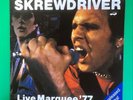 Screwdriver Live Marquee 77 LP Color Vinyl Punk Rock Rare Collectible