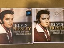 LISA MARIE PRESLEY SIGNED ELVIS PRESLEY “WHERE NO ONE STANDS ALONE” LITHO & LP