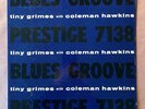 BLUES GROOVE Tiny Grimes Coleman Hawkins 1958 Prestige MONO PROMO VG+/VG+