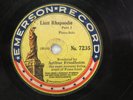 Arthur Friedheim - EMERSON 7235 - Liszt Rhapsodie - Piano - 7 Inch Disc