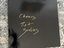 The Damned the Black Album Vinyl Record. Signed By Rat Scabies