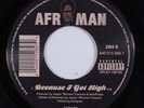 Rap Hip Hop 45 AFROMAN Because I Got High UNIVERSAL with jukebox tag HEAR i