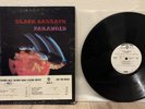 Black Sabbath Paranoid 1970 US WHITE LABEL PROMO LP w/White Time Sticker Ozzy
