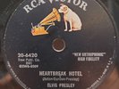 HEARElvis Presley Heartbreak Hotel I Was The One RCA Victor 78 RPM