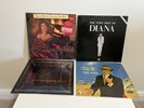 TEENA MARIE IRONS IN THE FIRE, BEST OF DIANA ROSS, WOLFGANG BOX SWEATBOX LP LOT