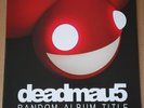 Deadmau5, Random Album Title, Red Vinyl.