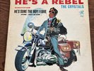 THE CRYSTALS HE'S A REBEL Original 1963 RARE 1st PRESS PHILLES LP PHLP-4001 VG