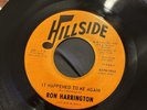 Ron Harrington 45rpm It Happened To Me Again/out Of The VG+ Original Hillside