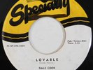 DALE COOK (sam cooke) Lovable, Forever SPECIALTY 45 soul r&b