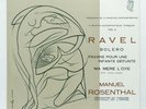 MANUEL ROSENTHAL ⸺ RAVEL bolero, pavane, ma mere l'oye ⸺ VEGA orig LP NM