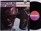 RAY CHARLES What'd I Say ATLANTIC LP VG+ mono t