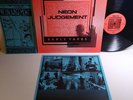 Neon Judgement Early Tapes Vinyl LP Record Album Minimal Electronic With Inserts