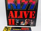 KISS ALIVE II LP 1ST PRESS NBLP 7076 1977 TATTOOS BOOKLET INSERT MAILAWAY EX
