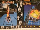 DEF LEPPARD 2 Vinyl Record LP Lot, HIGH ‘N’ DRY & PYROMANIA