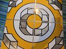The Outsiders CQ Antonius Van Der Gulick Promotional Steel Tiles Op Art Rare