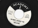NORTHERN SOUL 45 - ANN BEYERS -  I'M HAPPY WITHOUT YOU - HEAR 1965 PROMO ACADEMY