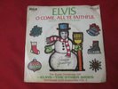 Elvis Presley Merry Christmas Baby / O Come, All Ye Faithful Vinyl 45 RPM