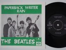 BEATLES Paperback Writer ARCHIVE M- SLEEVE & Sweden 45 BLUE BACK variant swedish