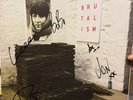 IDLES Brutalism SIGNED LP 2017 Limited Edition Vinyl RARE Autographed