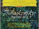 MRAVINSKY TCHAIKOVSKY SYMPHONY NO.4 DGG 11/60 RED STEREO TULIP SLPM 138657 NM