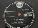 BOB JAXON - Beach Party. UK RCA 78'. 1957 Rockabilly, Rock & Roll. Unplayed Nm