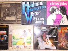 Elton John, 7 Vinyl Record Lot, 5 LP & 1 DLP, 5 US 1st Press, Yellow Brick Road