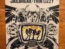 Thin LIzzy - Jailbreak LP Mercury 1976 Pressing Boys Are Back in Town