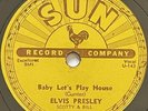 ELVIS PRESLEY Baby Let's Play House Sun Records #217 1st Press Rare 10-in 78RPM