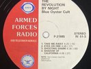 BLUE OYSTER CULT BOC Revolution By Night ABC Beauty Stab Armed Forces Radio LP