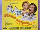 SEVEN BRIDES FOR SEVEN BROTHERS Jane Powell Howard Keel 10” MGM Vinyl LP VG+/EX