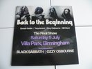 Black Sabbath Back To The Beginning ltd Vinyl Villa Park  blue Ozzy Osbourne