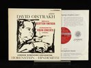 David OISTRAKH Hindemith Violin Con FFSS WBG LONDON BB STEREO CS 6337 LP NM