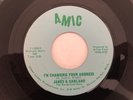 Michigan Bluegrass 45 JAMES & GARLAND I'm Changing Your Address AMIC hear