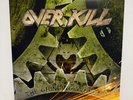 Overkill ‎The Grinding Wheel 2xLP Limited Edition 2017 Yellow w/ Black Splatter