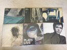 PETER GABRIEL 6 LP LOT: I-CAR, II-SCRATCH, IV- SECURITY, PASSION, PLAYS LIVE, SO