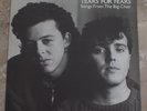 Tears For Fears Songs From Big Chair 1985 LP Vinyl EX Original STERLING 824300