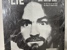 CHARLES MANSON -  LIE The Love And Terror Cult 1987 Awareness Vinyl LP Record