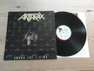 ANTHRAX-AMONG THE LIVING-1st PRESS-A2B1-ISLAND-EX-VG+ VINYL LP ALBUM 1986