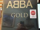 sealed album abba gold greatest hits gold vinyl limited edition on polydor
