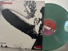 Led Zeppelin I 2008 Spain Reissue LP Green Color Vinyl Lp