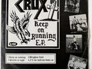 Crux / Crash* – Keep On Running E.P. / Fight For Your Life RARE Punk Oi 12