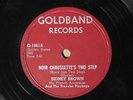 Sidney Brown - Noir Chaussette's Two Step - GOLDBAND 1061 E+