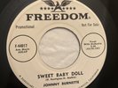 Johnny Burnette - Sweet Baby Doll - USA Freedom PROMO 45 EX-