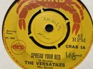The Versatiles: Spread Your Bed, Crab Skinhead Reggae 7”