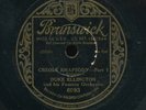 78tk-Jazz-BRUNSWICK 6093-Duke Ellington & his Orchestra (Creole Rhapsody)
