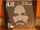 Charles Manson - LIE The Love and Terror Cult LP Vinyl Red NM RARE