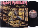 IRON MAIDEN Piece Of Mind CAPITOL LP with merch insert w