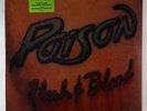 Poison - Flesh & Blood LP - Enigma/Capitol SEALED
