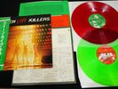 QUEEN - LIVE KILLERS RED & GREEN VINYL - JAPAN 2LP OBI GATEFOLD P-5567-8E EX-/EX