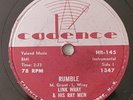 Link Wray-Rumble/The Swag-Rare Rockabilly 78-Cadence 145-HEAR